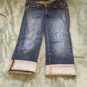Abercrombie and Fitch crops size 2